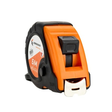 МЕРНАЯ ЛЕНТА С ЗАМКОМ СТАЛЬНАЯ 5М x 25ММ