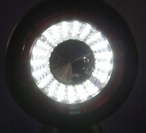 LAMPA OBRYSOWA LED OBRYSÓWKA ROGOWA BIAŁO CZERWONA