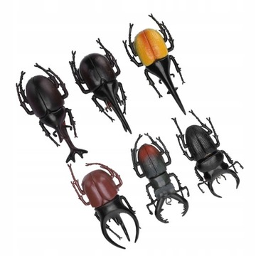 6 sztuk Symulacja Beetle Owad Model Halloween