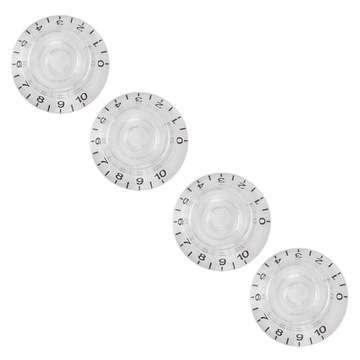 Ручка регулировки цвета 4 шт. Прозрачная.