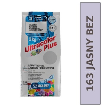 MAPEI FUGA Bio Ultracolor Plus 163 JASNY BEZ 2kg
