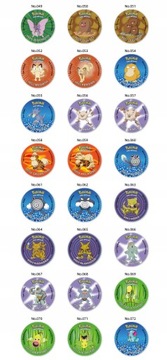 POKEMON TAZO TAZOS BOX CAŁA KOLEKCJA 160 SZT