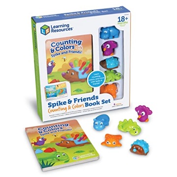 Learning Resources LER9124 Spike and Friends Рахунок Book, Малюк Activit
