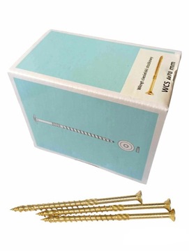 WKRĘTY CIESIELSKIE STOŻKOWE DO DREWNA 5x50 TORX 200 szt. MOCNE + BIT GRATIS