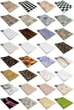 Декоративный ламинированный шпон, натуральное дерево.