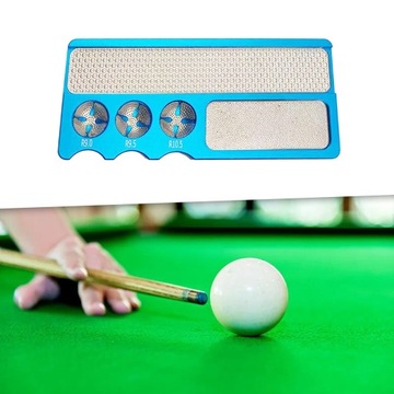 Narzędzie do naprawy końcówek kija bilardowego ze stopu aluminium Snooker Blue