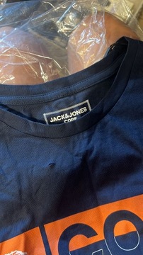 02307. T-SHIRT JACK JONES CORE GRANATOWY R. L