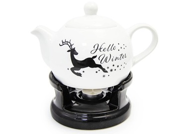 КУВШИН С ПОДОГРЕВОМ 1Л BL-T-31 ЗДРАВСТВУЙ ЗИМА