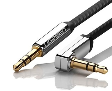 кабель с разъемом 3,5 мм, угловой кабель AUX, 200 см, UGREEN