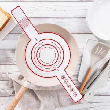 Silicone Bread Sling Bakeware Mat Cake Pan Mat Bread Baking Mat Bread Red