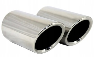 Насадки выхлопные 2 шт AUDI VW SEAT SKODA TSI TFSI TDI 54-64мм!!