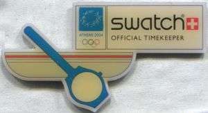 Значок времени SWATCH Олимпийские игры в Афинах (1)