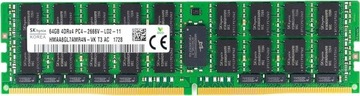 64Gb DDR4 PC4-2666V 2666MHz ECC Reg SK Hynix 23