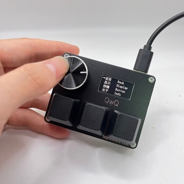 Черный быстродействующий переключатель SayoDevice OSU O3C