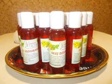 OLEJ DZIURAWCOWY olej z dziurawca oliwa świętojańska masaż Breussa 100ml