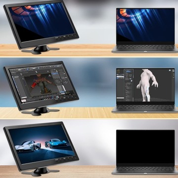 СВЕТОДИОДНЫЙ МОНИТОР 10-ДЮЙМОВЫЙ HD HDMI АВТОМОБИЛЬНЫЙ МОНИТОР HDMI VGA 12V КОМПЬЮТЕРНЫЙ AV