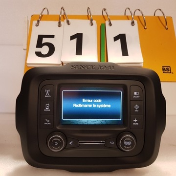 JEEP CHEROKEE RADIO NAWIGACJA NAVI VP2 BLUETOOTH
