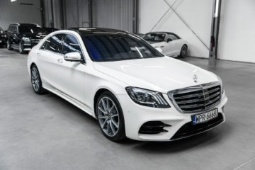 Mercedes Klasa S W222 Limuzyna Facelifting 2.9 400d 340KM 2018 Mercedes S 400 Dociągi. Head Up. Burmester., zdjęcie 4
