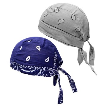 Czapki kolarskie pirackie Bandana Beanie Soft do