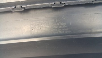 VW GOLF VII БАМПЕР ЗАДНИЙ 5G6807421