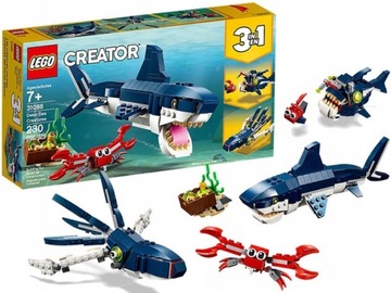 LEGO Creator Morskie stworzenia 3w1 31088