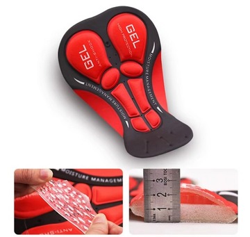 Велосипедные шорты 3D мужские велосипедные шорты с гель -вставкой XL