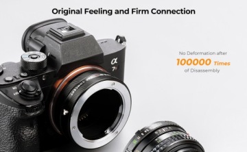 АДАПТЕР Minolta MD - NEX SONY E-mount A6500 A7 A9
