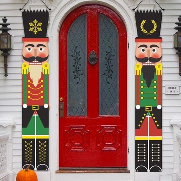 Рождественский декоративный баннер 