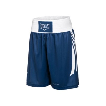 EVERLAST Spodenki bokserskie AMATEUR COMPETITION TRUNKS BLUE - M