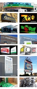 Рекламный светодиодный короб Dibond STANDARD 180х130см