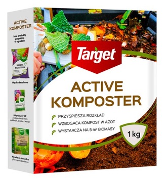 TARGET AKTYWATOR KOMPOSTU 1KG PRZYSPIESZA ROZKŁAD