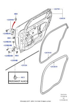 КЛИПСА ПОДКЛАДКИ МОЛДИНГИ ПОРОГОВЕЙ MK1 MK2 MK3 MK4  фото 2