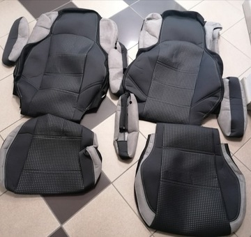 Pokrowce TIR Mercedes MP4 ALCANTARA własna produkc