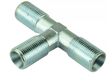 Nypel Hydrauliczny trójnik M18x1,5 BBB długi