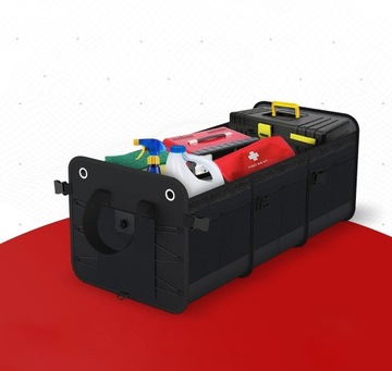 ЖЕСТКИЙ ОРГАНАЙЗЕР БАГАЖНИКА С КРЫШКОЙ МОБИЛЬНЫЙ ХОЛОДИЛЬНИК XXL ПРЕМИУМ