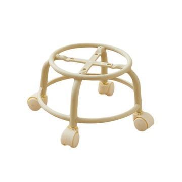 Табурет с низким сиденьем, Табурет для педикюра, маленький, легко носить с собой, домашний, серый