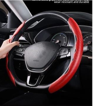 КРЫШКА РУЛЕВОГО КОЛЕСА SPORTS COVER CARBON RED