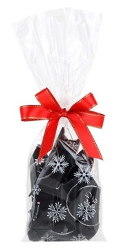 Небольшие пластиковые пакеты OPP Рождественские чайные гайки торты 12x15 50 шт