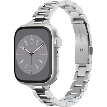Ocelový řemínek pro Apple Watch 42/41/40/38mm, Spigen Modern Fit, elegantní