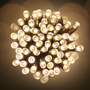 LAMPKI CHOINKOWE ŚWIĄTECZNE 200LED 8M ZEW/WEW IP44