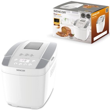 Wypiekacz do chleba BREAD MAKER 12 programów NON-STICK Sencor SBR 0770WH