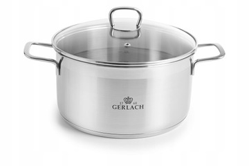 Набор кастрюль Gerlach Brava, индукционный, 8 шт.