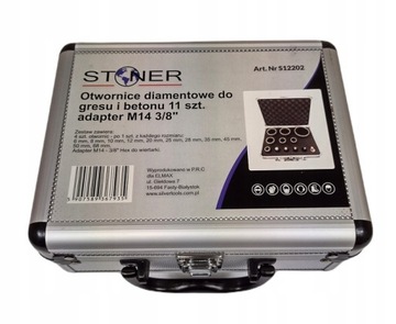 НАБОР КОРОНОЧНЫХ ПИЛОВ, АЛМАЗНЫЕ СВЕРЛА СВЕРЛО ДЛЯ КАМНЯ STONE 6-68