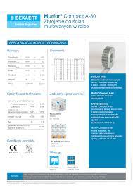 Арматура стеновая Murfor Compact A-80 для стен 30 м