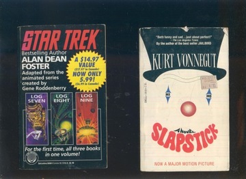 5 paperbacków science-fiction po angielsku