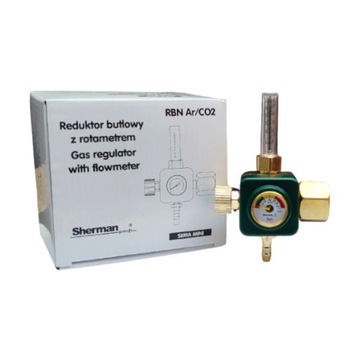 РЕДУКТОР ШЕРМАНА АРГОНА СО2 С МИНИ-РОТАМЕТРОМ