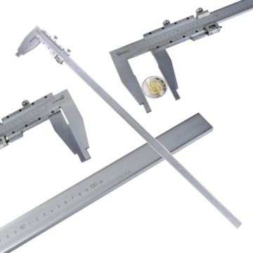 Suwmiarka 0-1000mmx0,05 jednoszczękowa METALOWA W ETUI