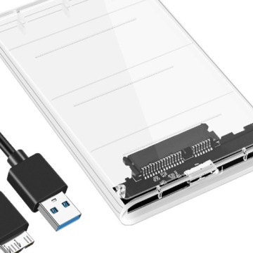 USB3.0–2. Корпус для внешнего жесткого диска, корпус для внешнего жесткого диска, прозрачный