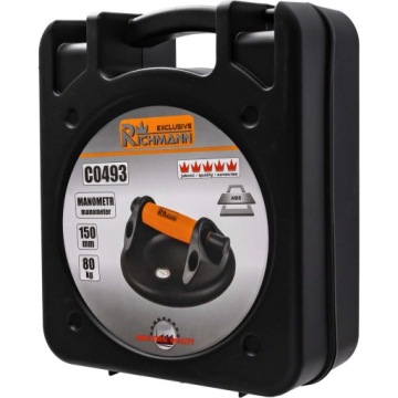 RICHMANN ВАКУУМНАЯ ПРИСОСКА С НАСОСОМ И МАНОМЕТРОМ ДЛЯ ЗЕЛЕНЫХ СТЕКЛОВ 80КГ 150мм