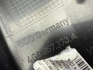 AUDI A6 C7 PODŁOKIETNIKI BOCZKÓW DRZWI SKÓRA KOMPLET S-LINE 4G0867374A